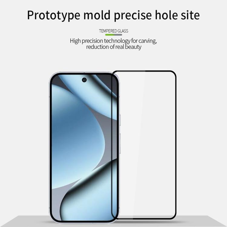 For Google Pixel 10 / 10 Pro Unlock PINWUYO 9H 2.5D Full Screen Tempered Glass Film - Black