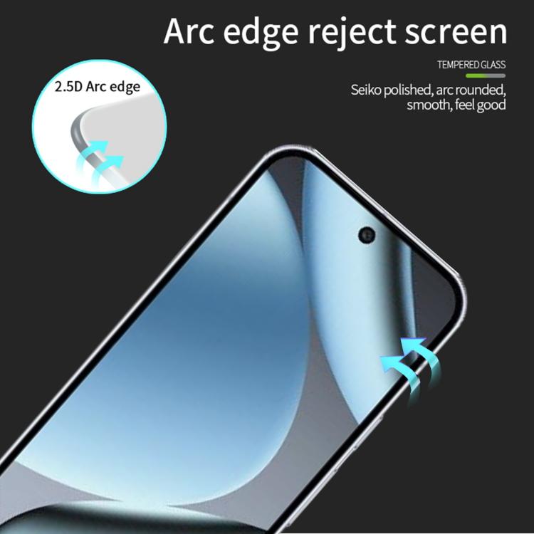 For Google Pixel 10 / 10 Pro Unlock PINWUYO 9H 2.5D Full Screen Tempered Glass Film - Black
