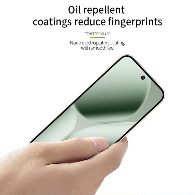 For Google Pixel 10 Pro XL Unlock PINWUYO 9H 2.5D Full Screen Tempered Glass Film - Black