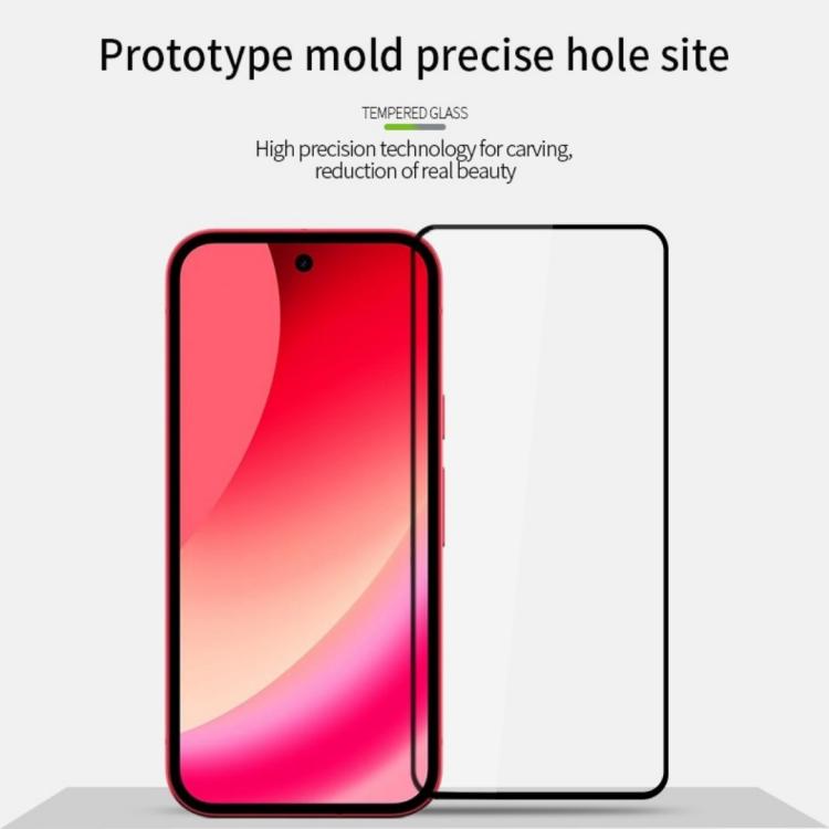 For Google Pixel 10a PINWUYO 9H 2.5D Full Screen Tempered Glass Film - Black