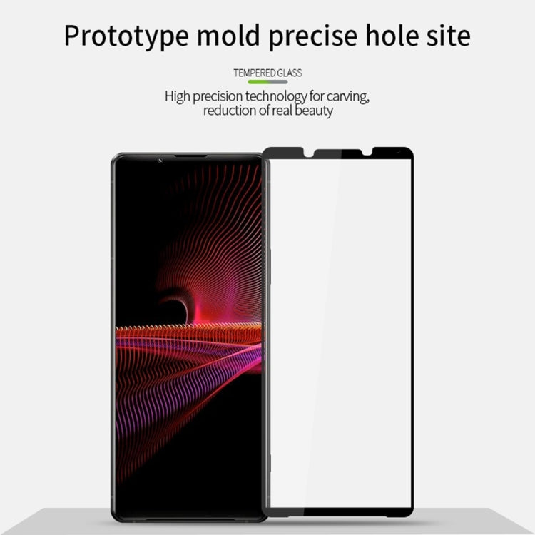 For Sony Xperia 1 VI PINWUYO 9H 2.5D Full Screen Tempered Glass Film - Black