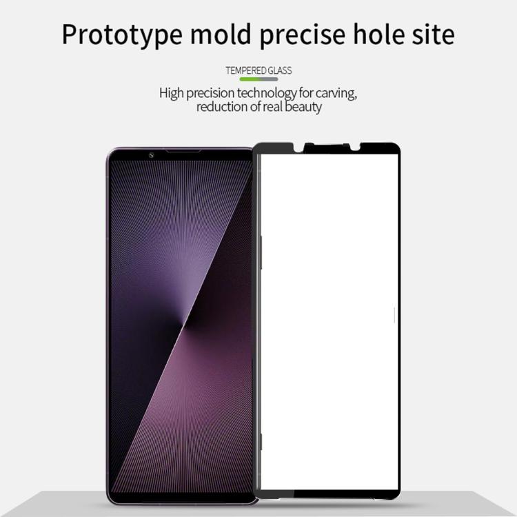 For Sony Xperia 1 VII PINWUYO 9H 2.5D Full Screen Tempered Glass Film - Black