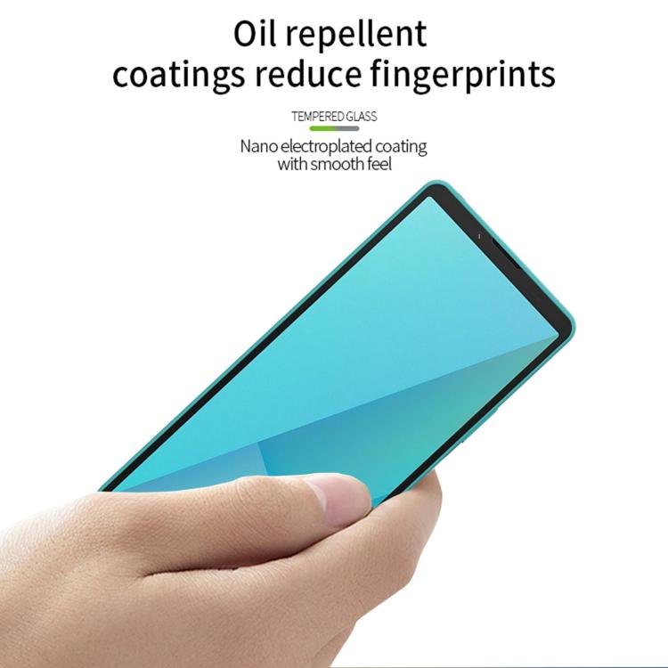 For Sony Xperia 10 VII PINWUYO 9H 2.5D Full Screen Tempered Glass Film - Black