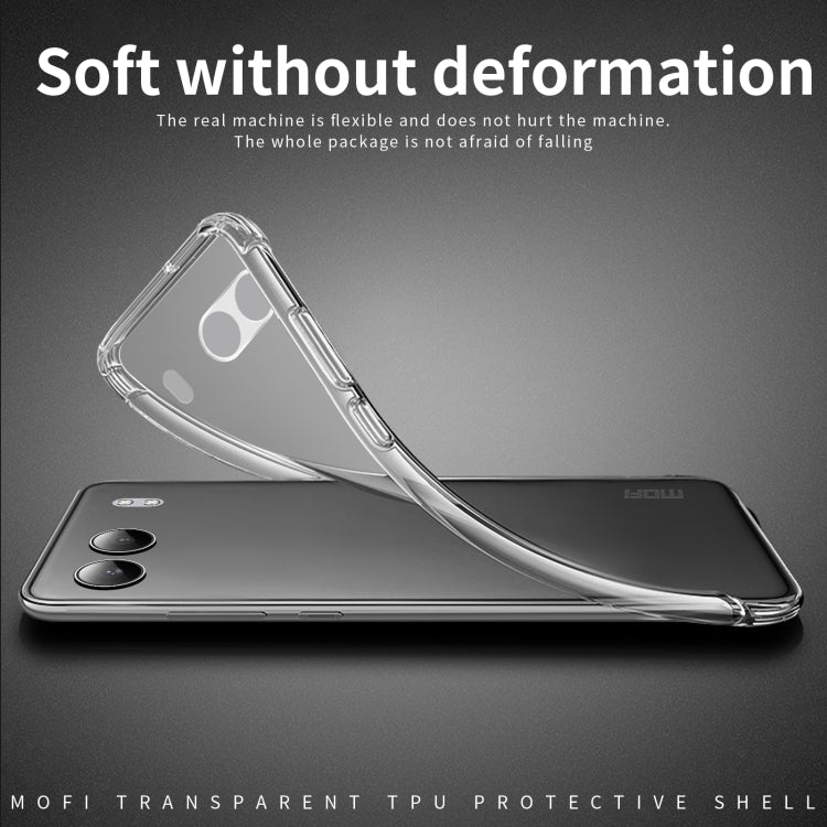 For OnePlus Nord 4 MOFI Ming Series Ultra-thin TPU Phone Case - Transparent