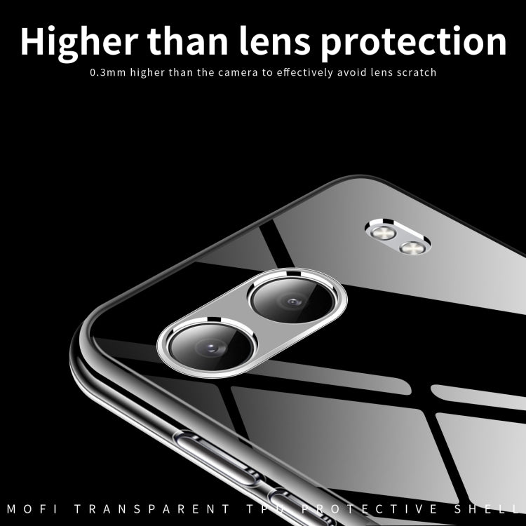 For OnePlus Nord 4 MOFI Ming Series Ultra-thin TPU Phone Case - Transparent