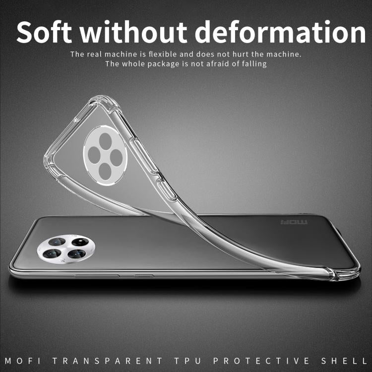 For OnePlus Ace 5 MOFI Ming Series Ultra-thin TPU Phone Case - Transparent