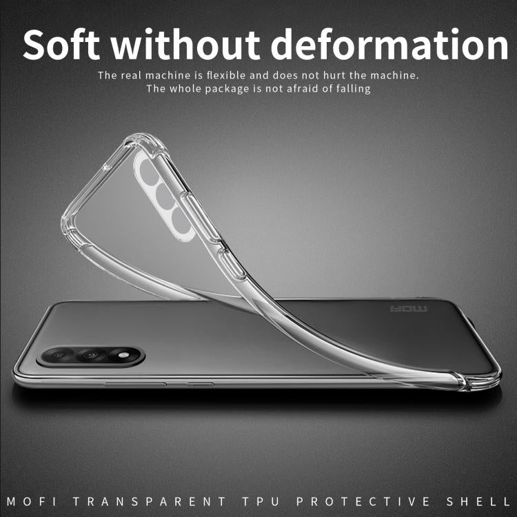 For OnePlus Ace 5 Ultra MOFI Ming Series Ultra-thin TPU Phone Case - Transparent