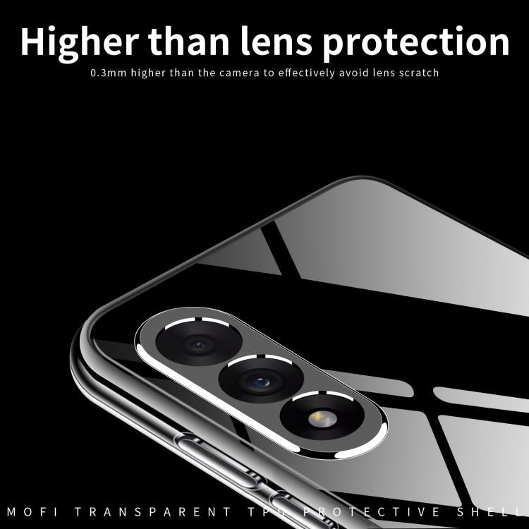 For OnePlus Ace 5 Ultra MOFI Ming Series Ultra-thin TPU Phone Case - Transparent