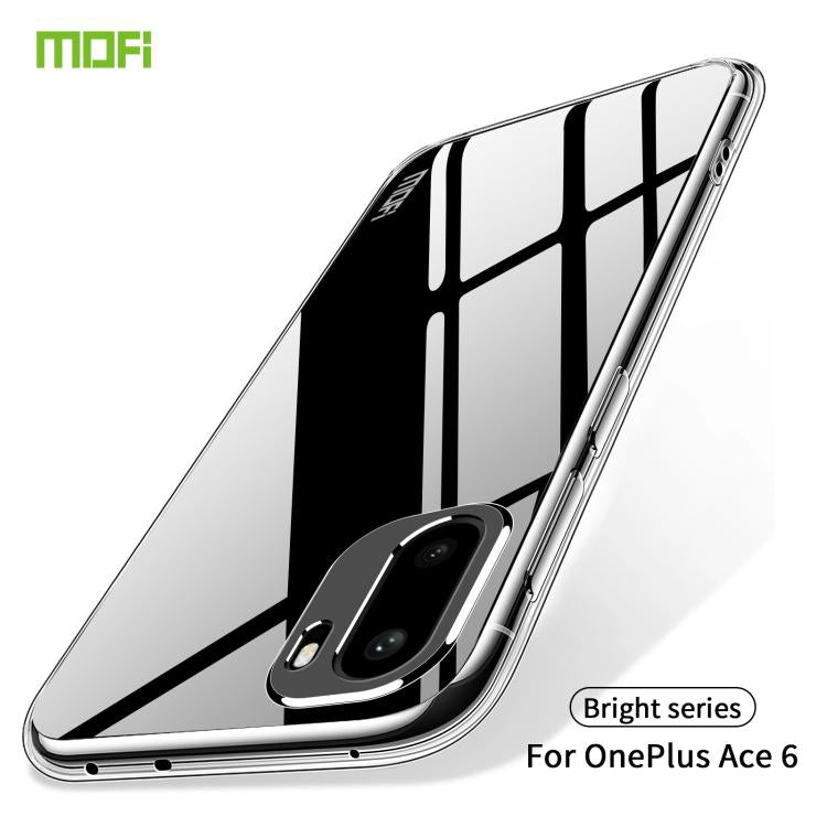 For OnePlus Ace 6 5G MOFI Ming Series Ultra-thin TPU Phone Case - Transparent