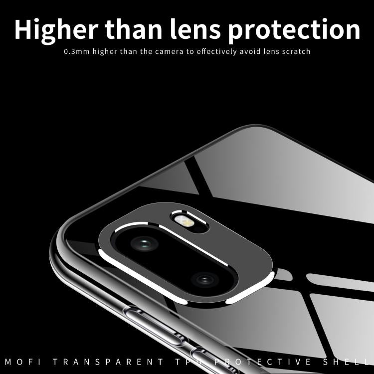 For OnePlus Ace 6 5G MOFI Ming Series Ultra-thin TPU Phone Case - Transparent