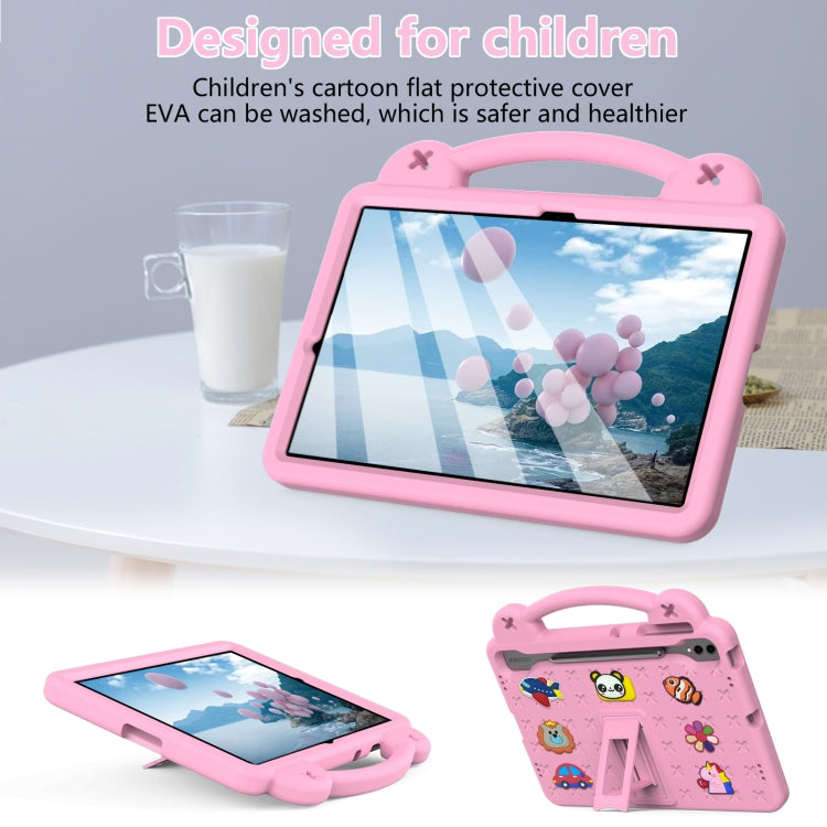 For Samsung Galaxy Tab S10+12.4 X820 Handle Kickstand Children EVA Shockproof Tablet Case