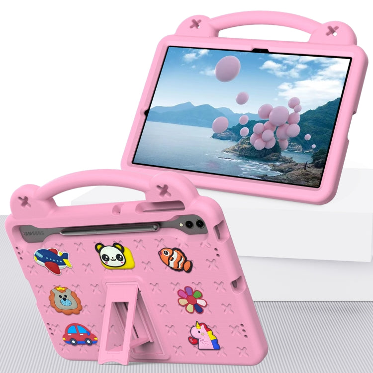 For Samsung Galaxy Tab S10+12.4 X820 Handle Kickstand Children EVA Shockproof Tablet Case