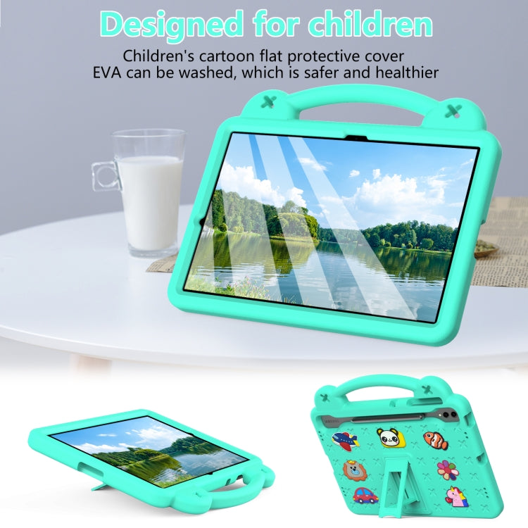 For Samsung Galaxy Tab S10+12.4 X820 Handle Kickstand Children EVA Shockproof Tablet Case