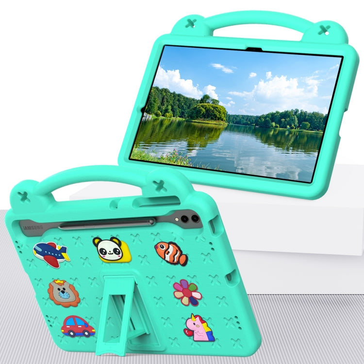 For Samsung Galaxy Tab S10+12.4 X820 Handle Kickstand Children EVA Shockproof Tablet Case