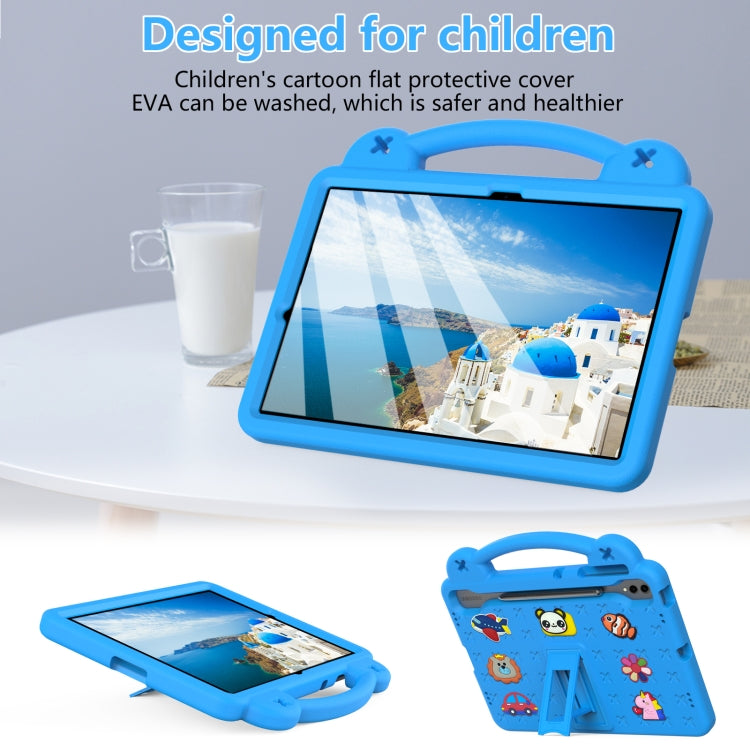 For Samsung Galaxy Tab S10+12.4 X820 Handle Kickstand Children EVA Shockproof Tablet Case