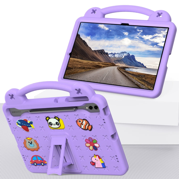 For Samsung Galaxy Tab S10+12.4 X820 Handle Kickstand Children EVA Shockproof Tablet Case