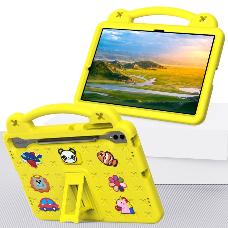 For Samsung Galaxy Tab S10+12.4 X820 Handle Kickstand Children EVA Shockproof Tablet Case