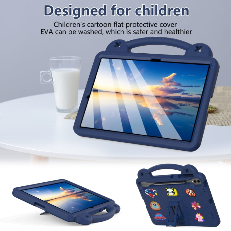 For Samsung Galaxy Tab S10+12.4 X820 Handle Kickstand Children EVA Shockproof Tablet Case