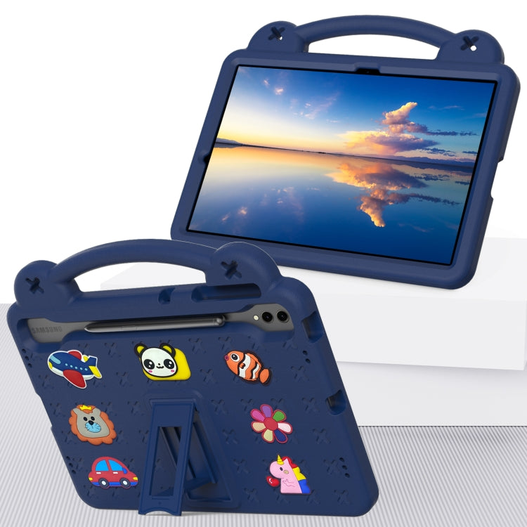 For Samsung Galaxy Tab S10+12.4 X820 Handle Kickstand Children EVA Shockproof Tablet Case