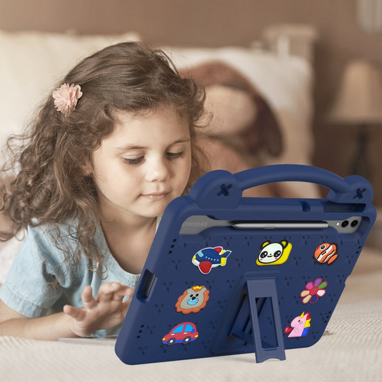 For Samsung Galaxy Tab S10+12.4 X820 Handle Kickstand Children EVA Shockproof Tablet Case