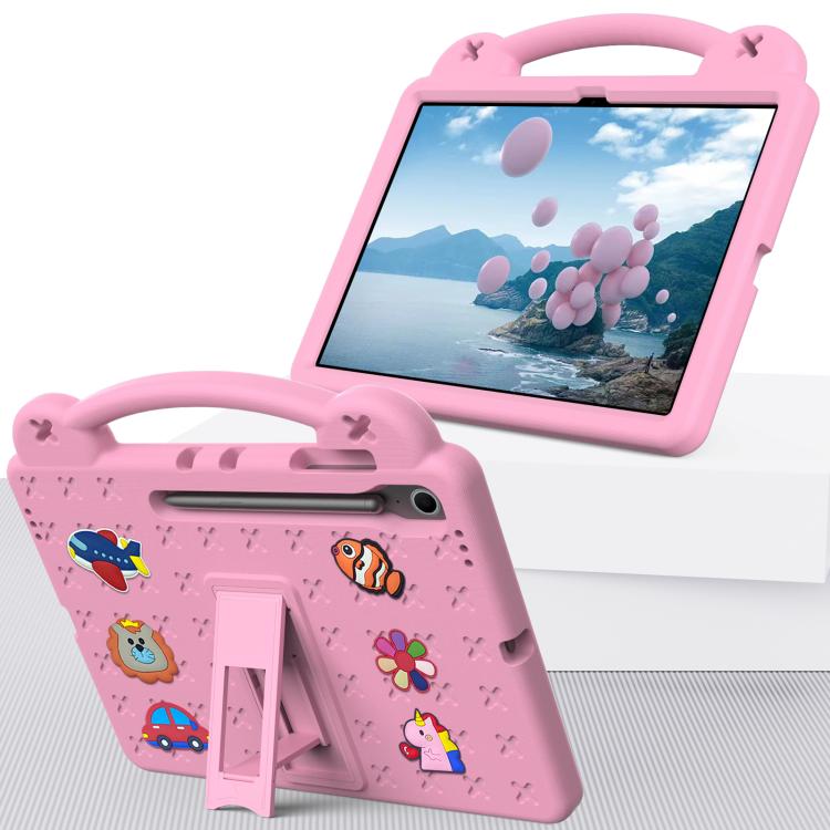 For Samsung Galaxy Tab S10 FE+ Handle Kickstand Children EVA Shockproof Tablet Case