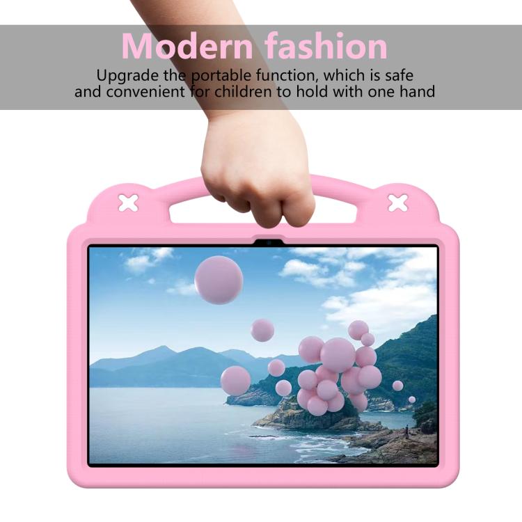 For Samsung Galaxy Tab S10 FE+ Handle Kickstand Children EVA Shockproof Tablet Case