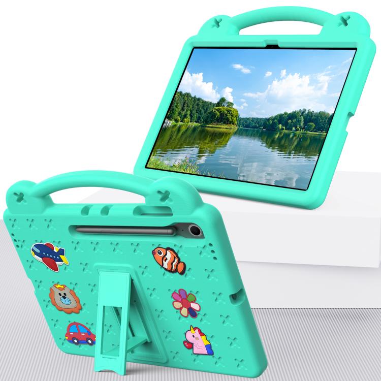 For Samsung Galaxy Tab S10 FE+ Handle Kickstand Children EVA Shockproof Tablet Case