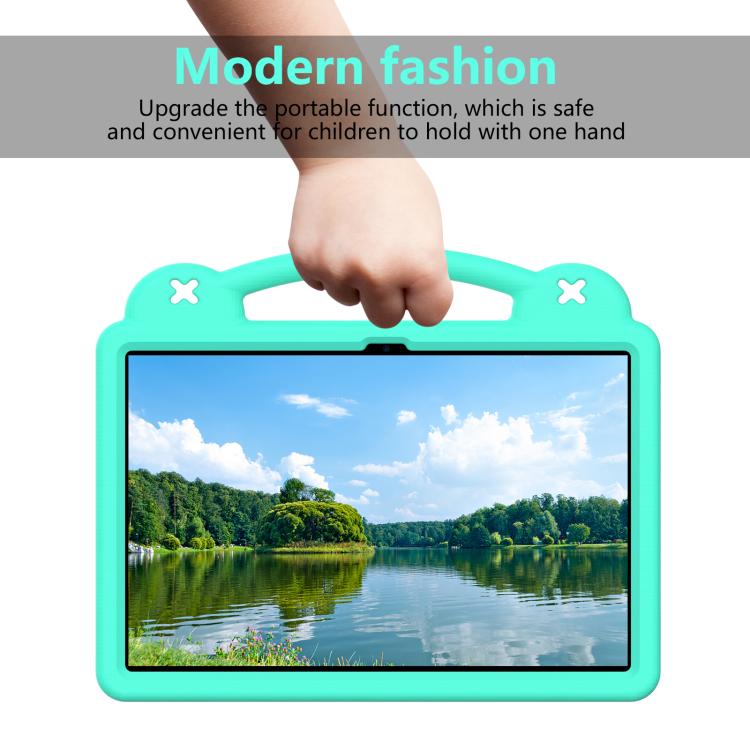 For Samsung Galaxy Tab S10 FE+ Handle Kickstand Children EVA Shockproof Tablet Case