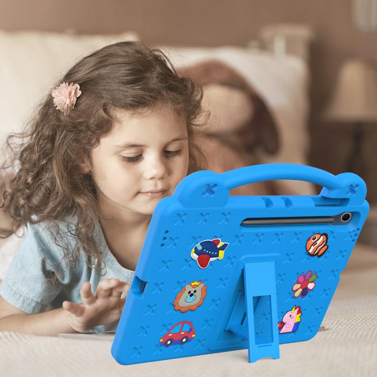 For Samsung Galaxy Tab S10 FE+ Handle Kickstand Children EVA Shockproof Tablet Case