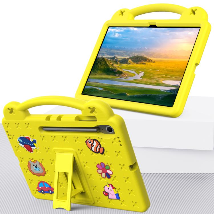 For Samsung Galaxy Tab S10 FE+ Handle Kickstand Children EVA Shockproof Tablet Case