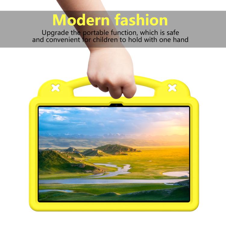 For Samsung Galaxy Tab S10 FE+ Handle Kickstand Children EVA Shockproof Tablet Case