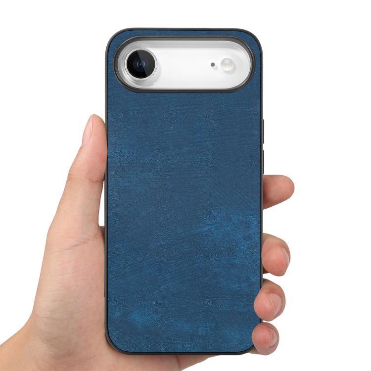 For iPhone Air Vintage Leather PC Back Cover Phone Case