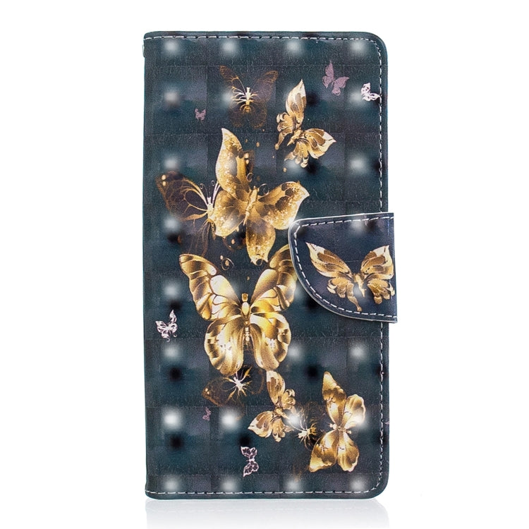 3D Colored Drawing Pattern Horizontal Flip Leather Case for Nokia 3.1, with Holder & Card Slots & Wallet