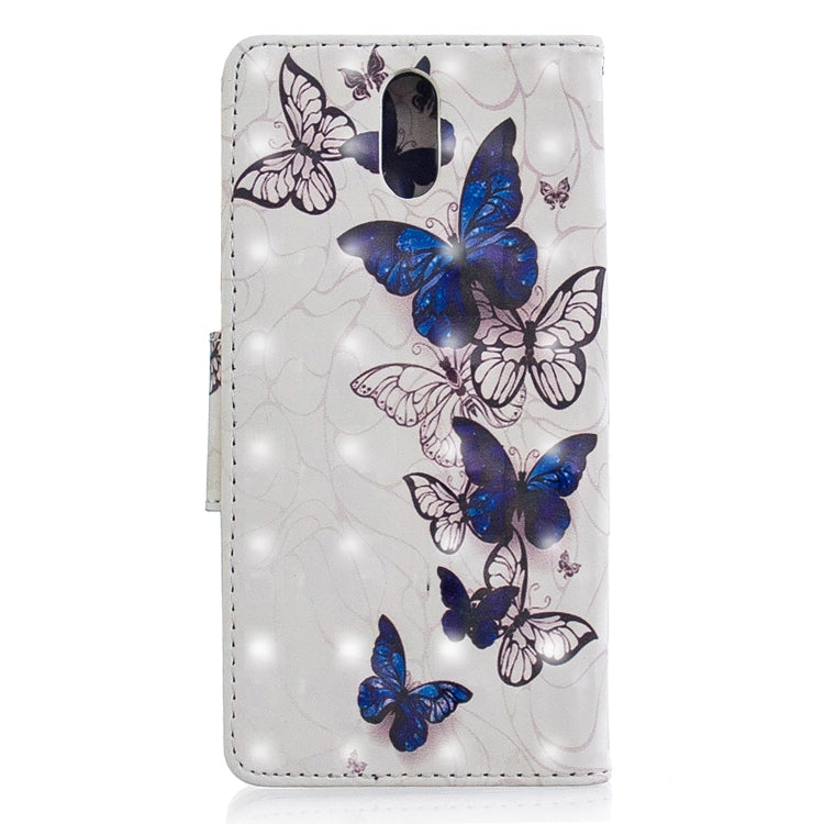 3D Colored Drawing Pattern Horizontal Flip Leather Case for Nokia 3.1, with Holder & Card Slots & Wallet