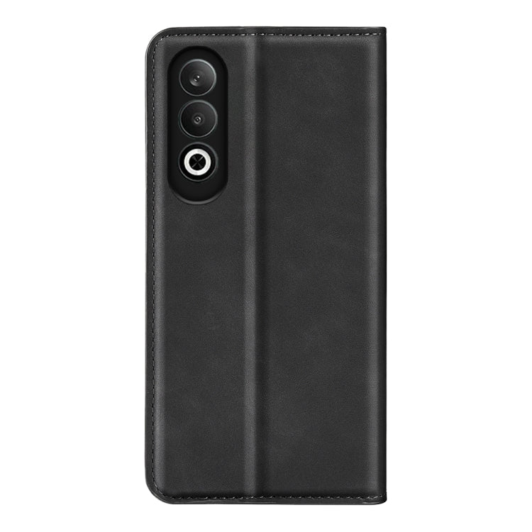 For OPPO K12 Retro-skin Magnetic Suction Leather Phone Case
