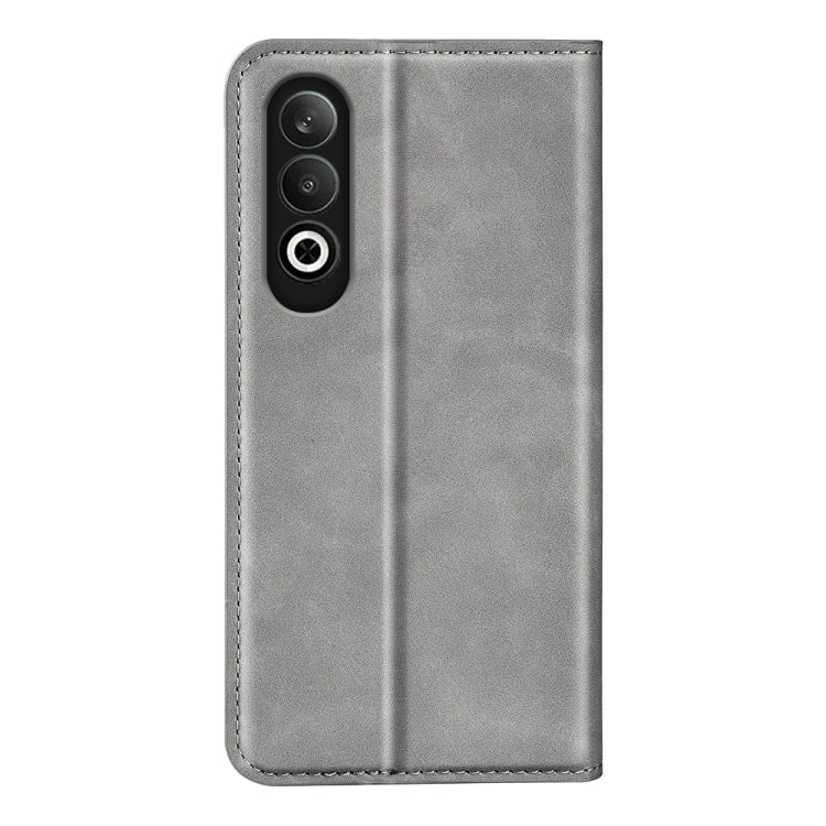 For OPPO K12 Retro-skin Magnetic Suction Leather Phone Case