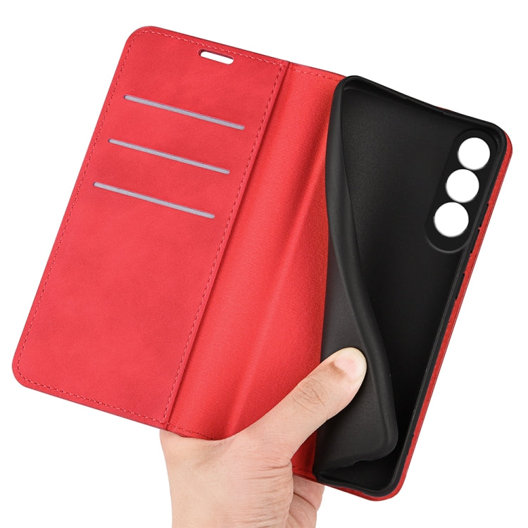 For OPPO K12 Retro-skin Magnetic Suction Leather Phone Case