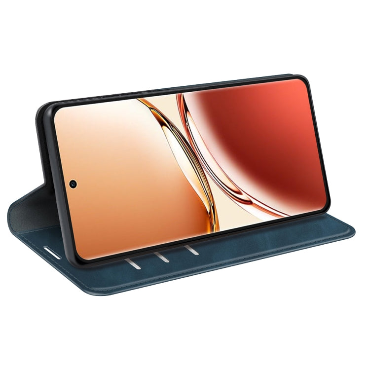 For OPPO A3 Pro 5G China Retro-skin Magnetic Suction Leather Phone Case