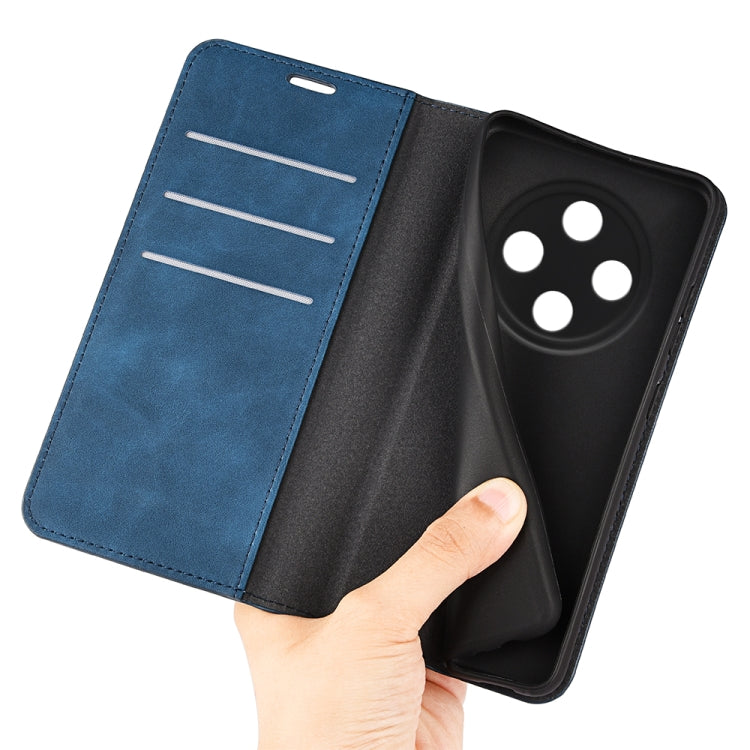 For OPPO A3 Pro 5G China Retro-skin Magnetic Suction Leather Phone Case