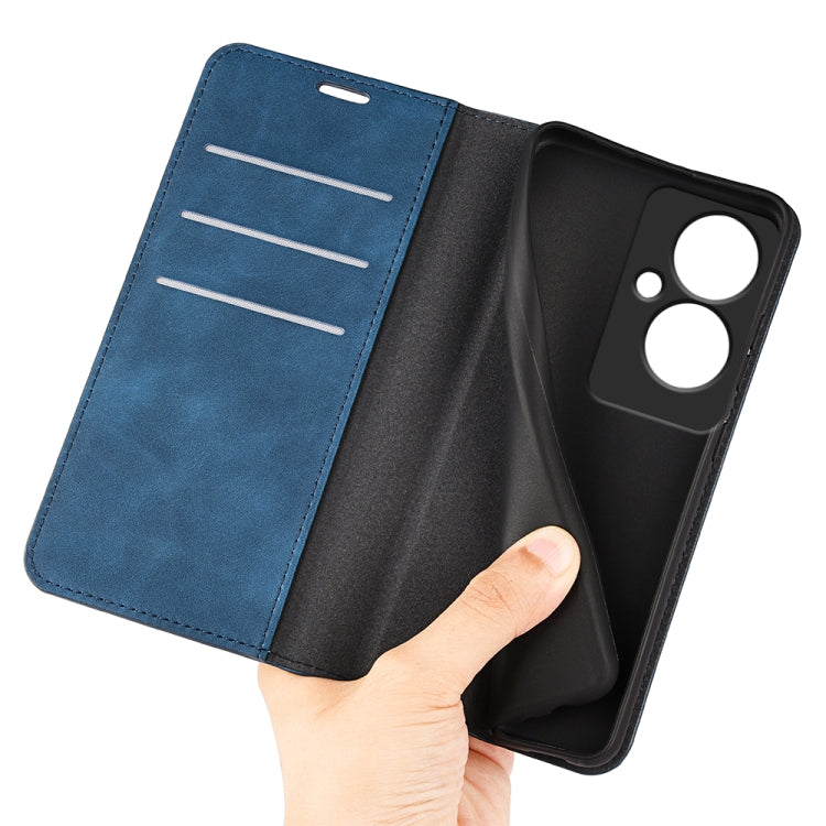 For OPPO Reno11 F 5G Retro-skin Magnetic Suction Leather Phone Case