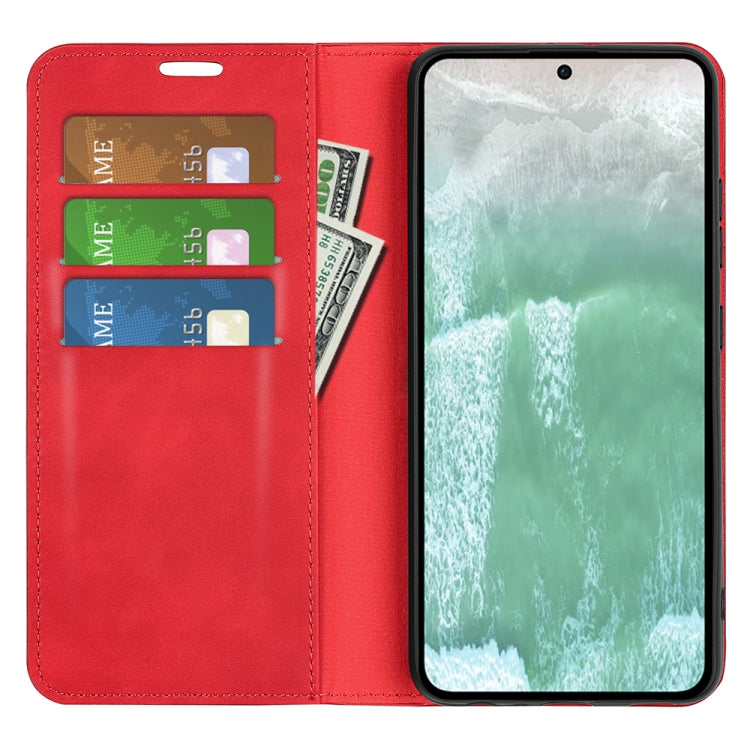 For OPPO Reno11 F 5G Retro-skin Magnetic Suction Leather Phone Case