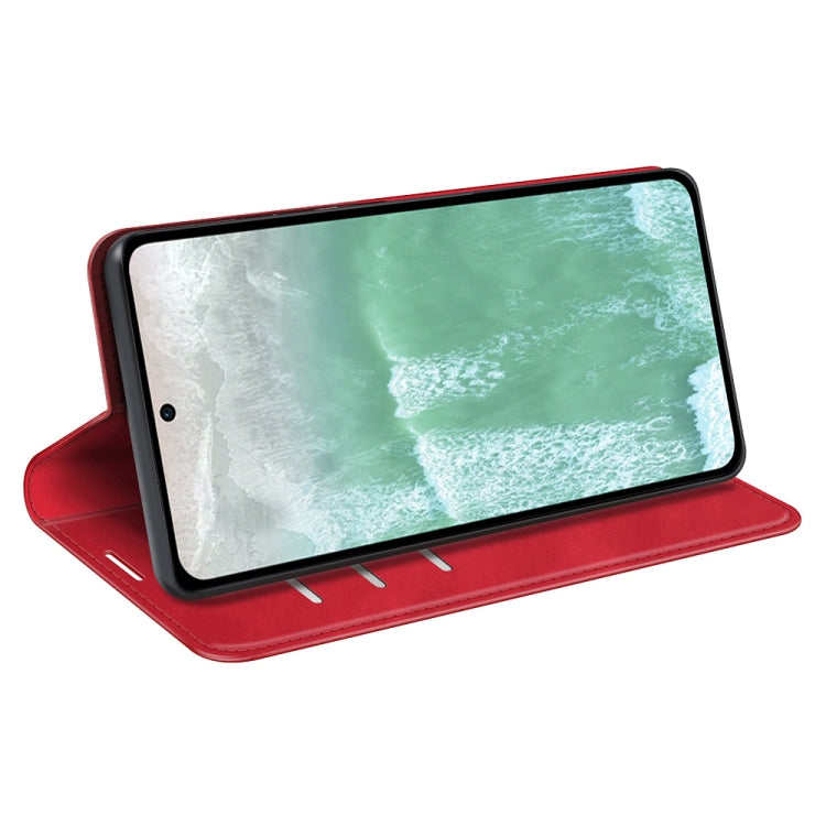 For OPPO Reno11 F 5G Retro-skin Magnetic Suction Leather Phone Case
