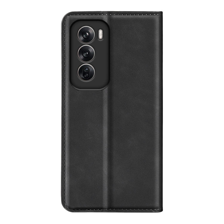 For OPPO Reno12 Pro 5G Global Retro-skin Magnetic Suction Leather Phone Case