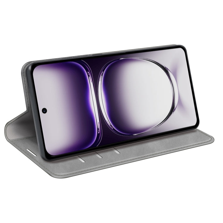 For OPPO Reno12 Pro 5G Global Retro-skin Magnetic Suction Leather Phone Case