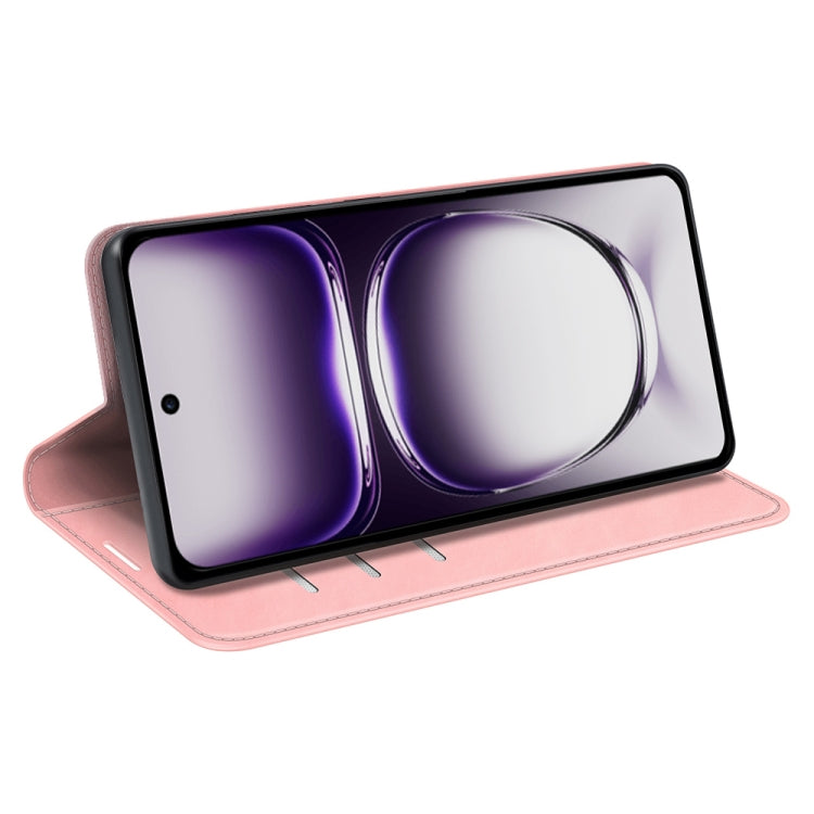 For OPPO Reno12 Pro 5G Global Retro-skin Magnetic Suction Leather Phone Case