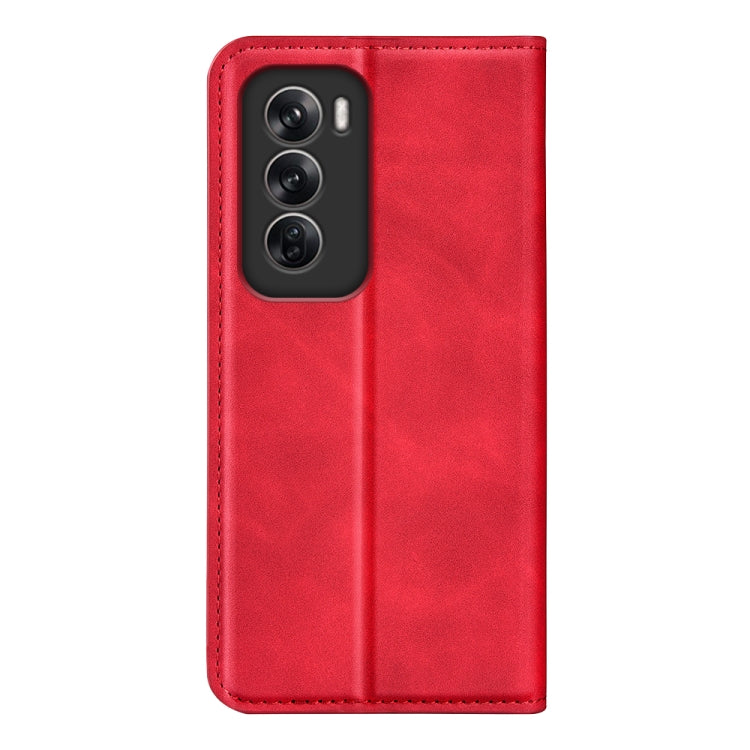 For OPPO Reno12 Pro 5G Global Retro-skin Magnetic Suction Leather Phone Case