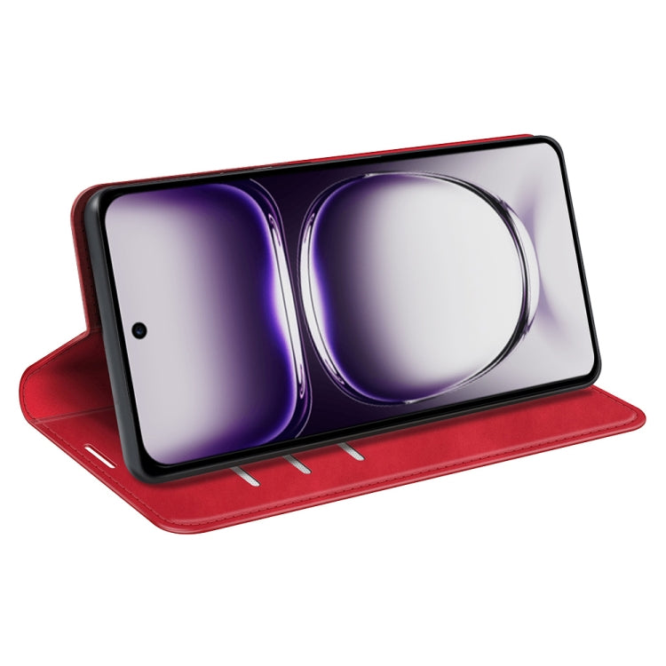 For OPPO Reno12 Pro 5G Global Retro-skin Magnetic Suction Leather Phone Case