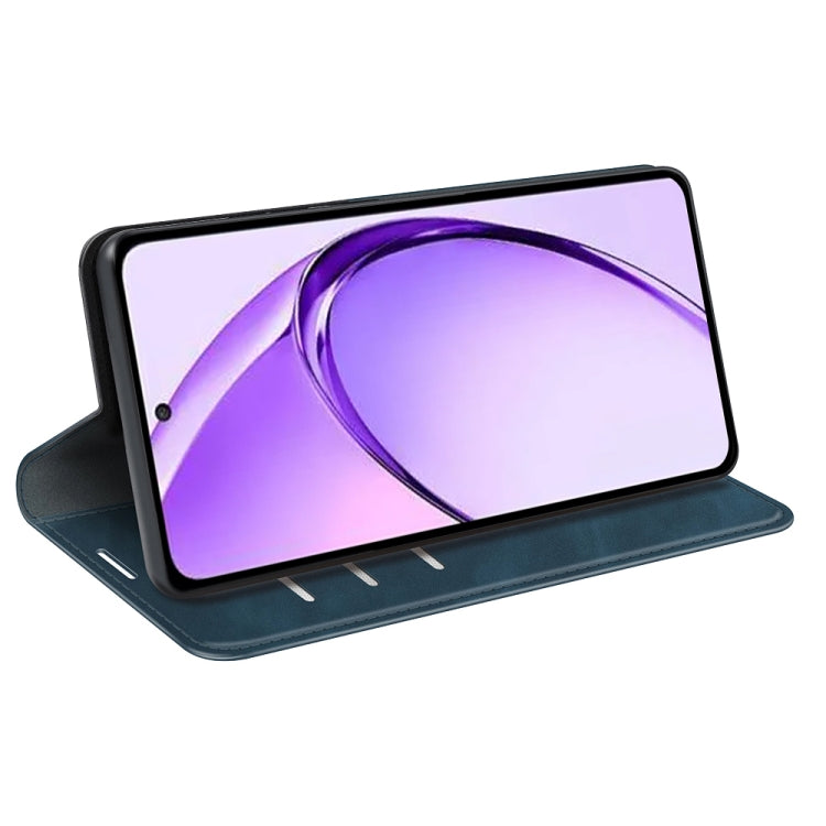 For OPPO A3 Pro Global Retro-skin Magnetic Suction Leather Phone Case