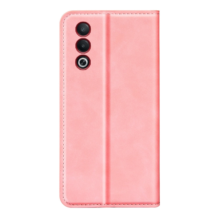 For OPPO A3 Pro Global Retro-skin Magnetic Suction Leather Phone Case