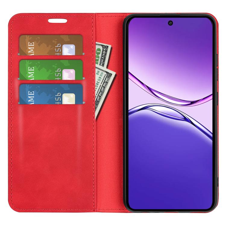 For OPPO F29 Pro 5G Retro-skin Magnetic Suction Leather Phone Case